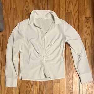 Calvin Klein White Button Down Shirt